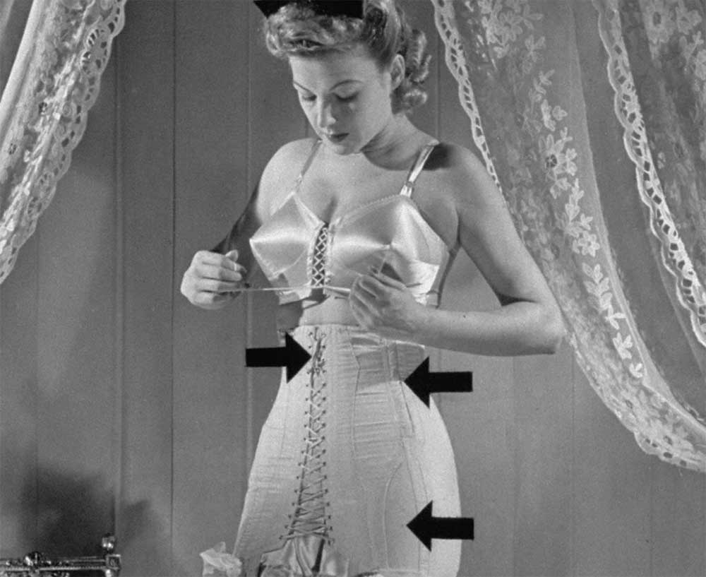 Shapewear - Vintage Lingerie Guide - Glamour Daze