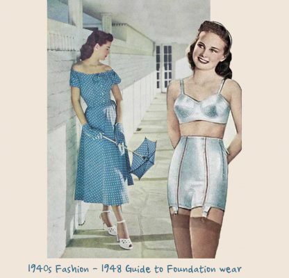 1948-Guide-to-Foundation-wear---post war silhouette