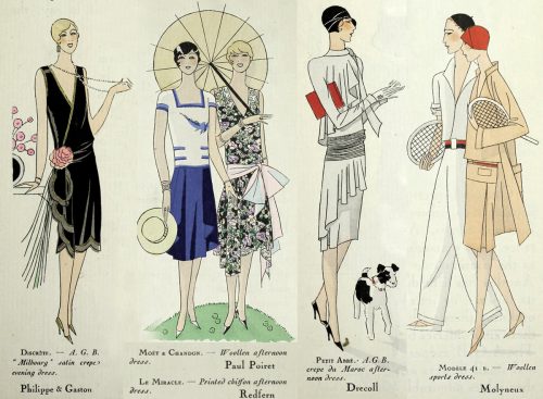 1920s Fashion - Paris 1928 - Redfern and Molyneux 1920s Fashion - Paris 1928 - Redfern and Molyneux