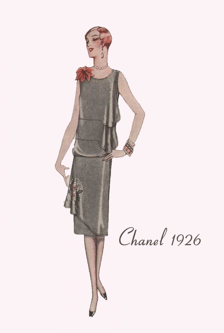 1920's Fashion - Four Paris Evening Dresses 1926 - Glamour Daze