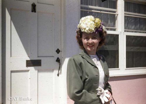 1940s Fashion in magical Kodachrome color