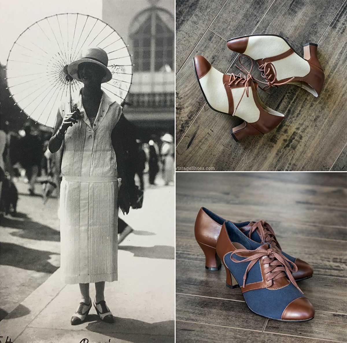 Vintage sales 1920 shoes