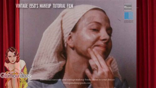 vintage-1950s-makeup-tutorial-foundation