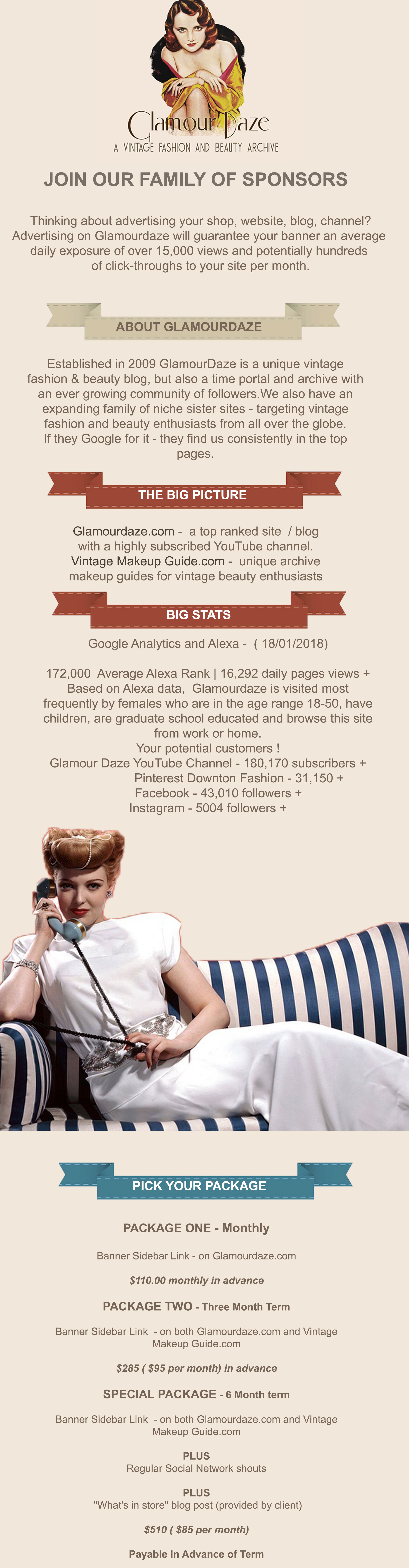 sponsor Glamourdaze 2018