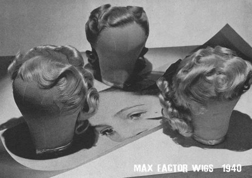 Wigs for that 1940s coiffure