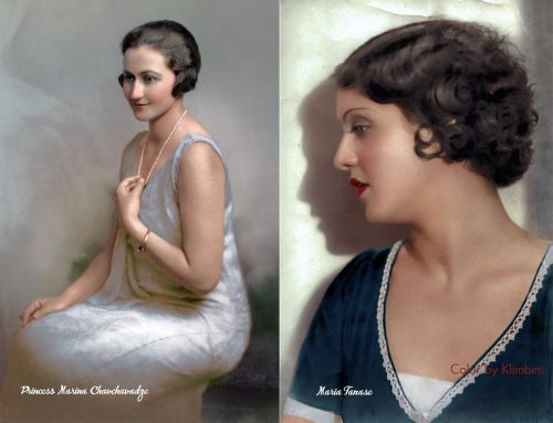 1920s women in color
