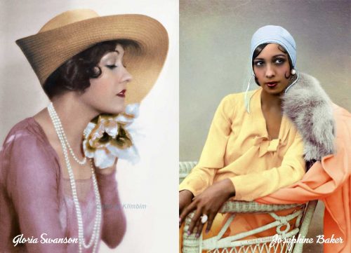 1920s women in color