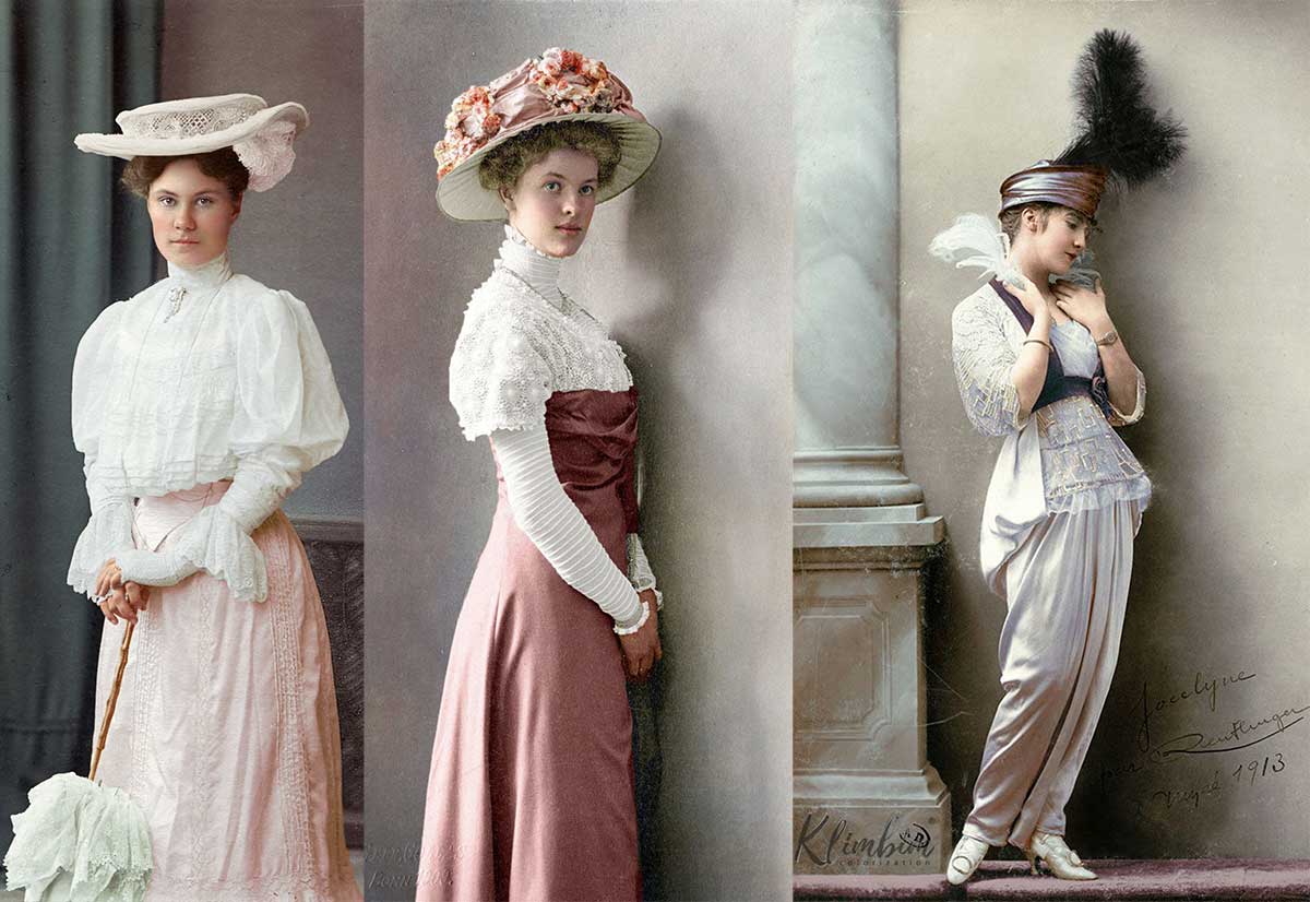 1900 года одежда - 91 фото