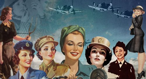 1940s war time women pack