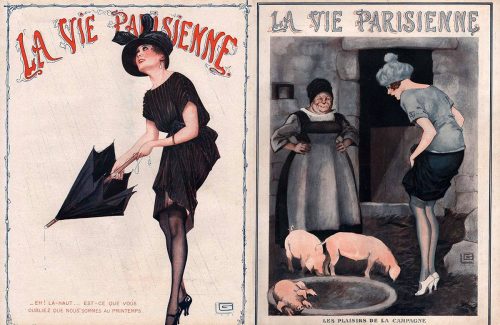 1919---Georges-Léonnec-La-Vie-Parisienne-