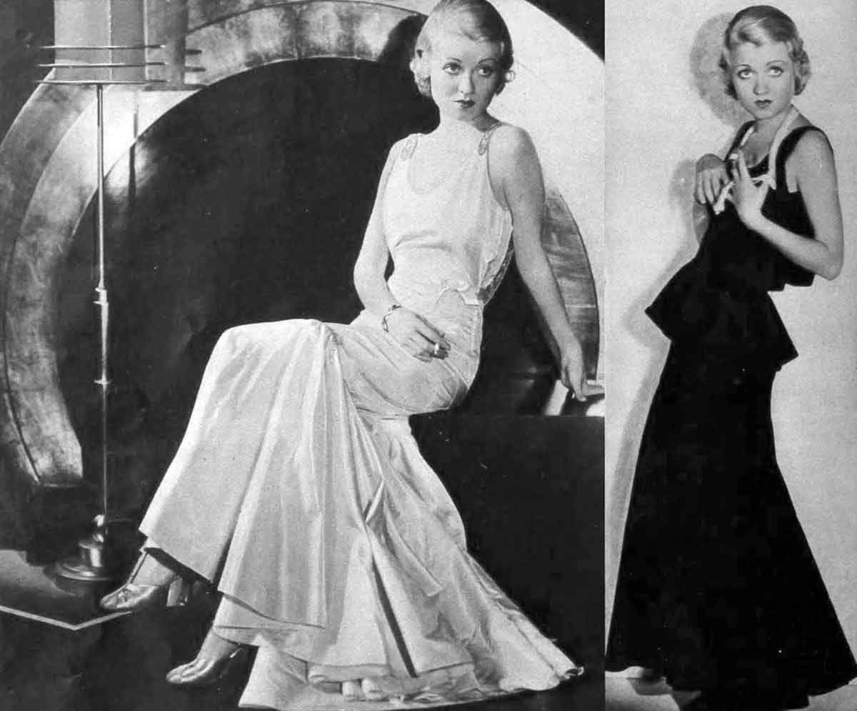 1930s-Fashion---Fall-Trends-for-1931--evening-dresses