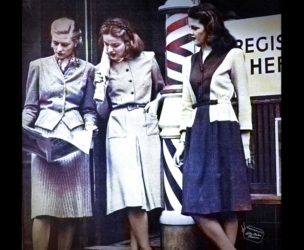 Three Smart Girls - Fall Dresses 1944