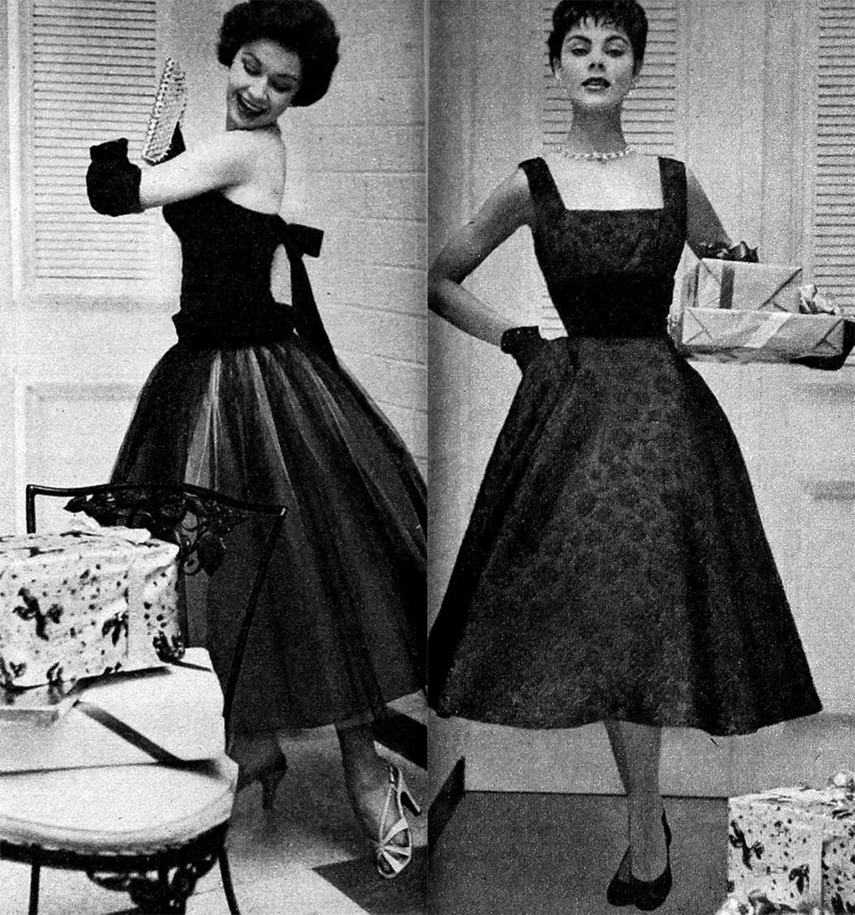 Winter Dresses 1954