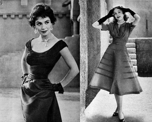 1950s fashion dresses