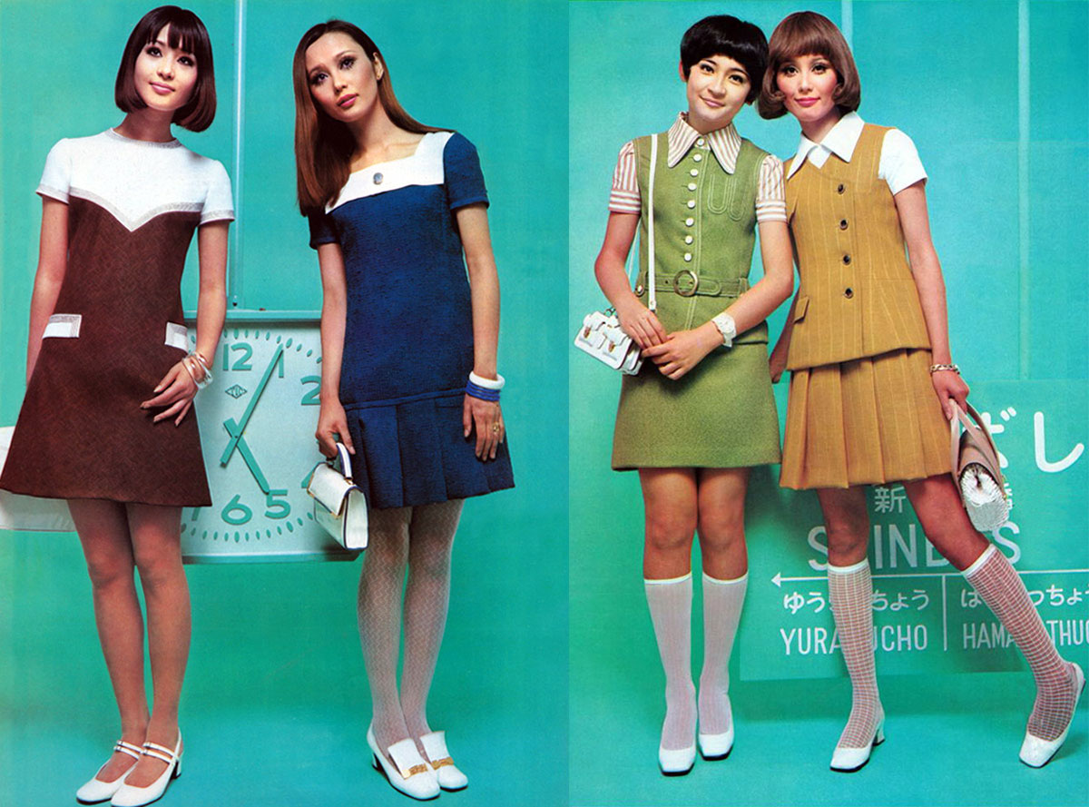 The Mini Skirt Shockwave of the 1960s Glamour Daze