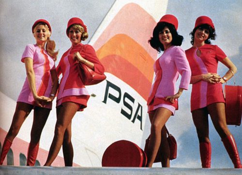 PSA-flight-attendants-in-miniskirts-1972