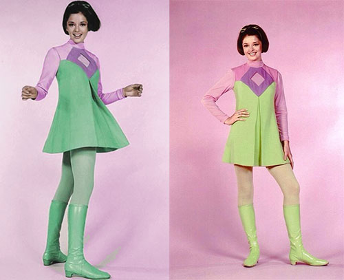 mini skirts of the 60's Angela Cartwright