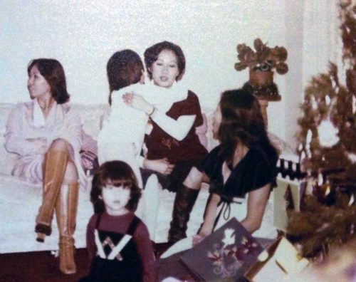 Photos of 20th Century Women at Christmas - 1970s