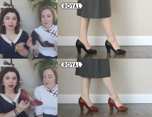 Royal Vintage 1940's women's style shoes