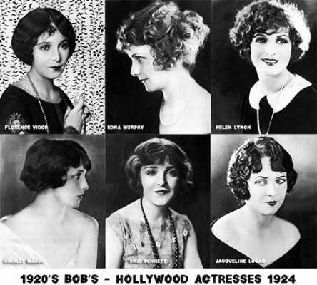 Famous Short Bob Hairstyles of the 1920's - Glamour Daze