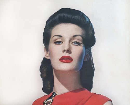 1940's-fashion-model---Powers-Girl-Blance-Grady