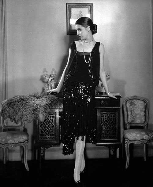 coco chanel 1920s flapper dress