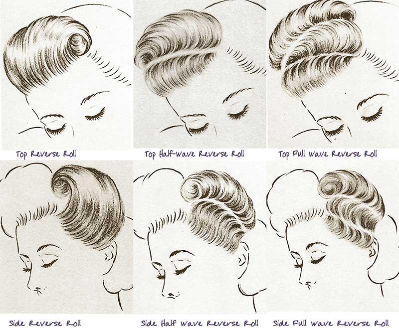 Victory Rolls Vintage Hairstyles Tutorials Glamour Daze