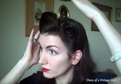 Victory Rolls - Vintage Hairstyles Tutorials - Glamour Daze
