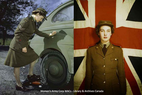 WW2 Women---WAC Girls Canada