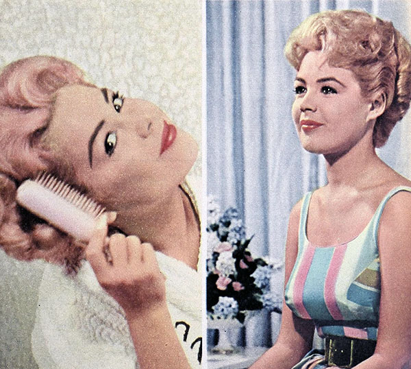 Sandra Dee - 1960s makeup Tips - hair