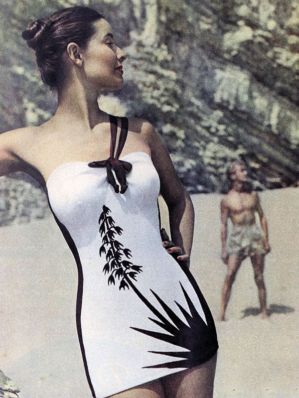 1940s bathing suit