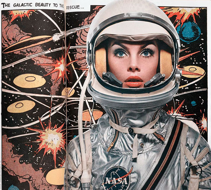 Jean-Shrimpton---Space suit-1965- - Richard Avedon