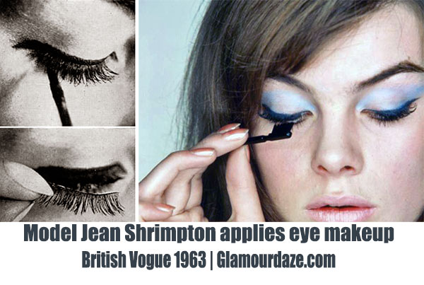 How To Apply 60 S Eye Makeup Tutorial 1968 Glamour Daze