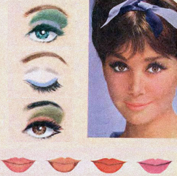 60's Makeup Look for College Girls 1964 - Glamour Daze