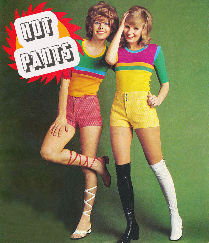 Hot-Pants-1971---1970-Fashion-Trends