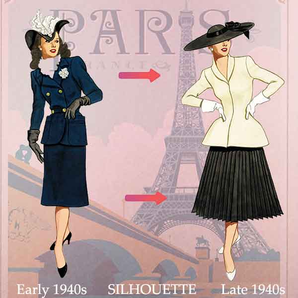 1940s womens clearance wear