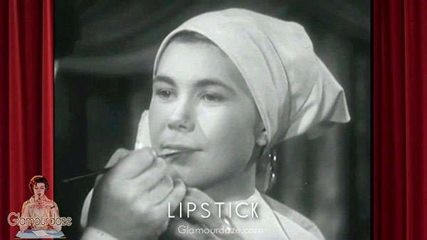 1940's Makeup-and-Hair-Tutorial - lipstick