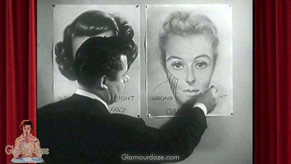 1940's Makeup-and-Hair-Tutorial---rouge-for-oblong-face