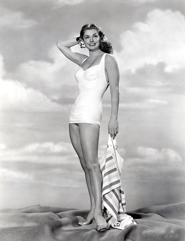 Esther Williams - Tall girls style advice - 1940's