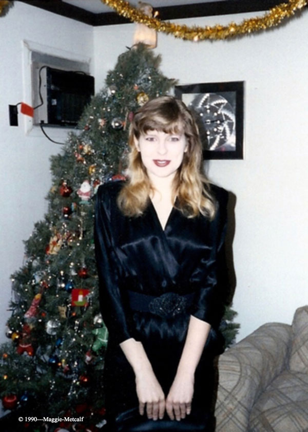 Christmas 1990 - Photo by Maggie Metcalf