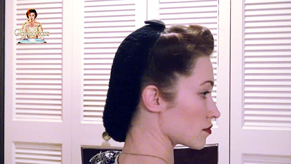 Easy-1940's Snood Hair Style