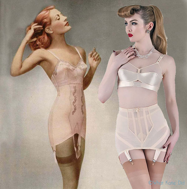 Vintage Inspired Girdles