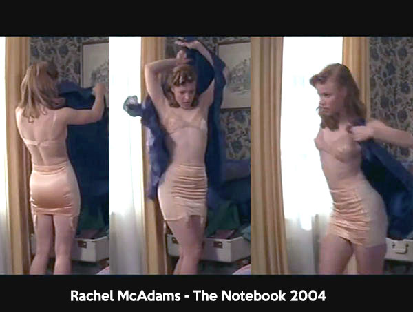 Rachel McAdams in a vintage girdle - The Notebook 2004