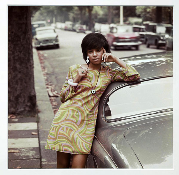 women of color - 1960's mini dress