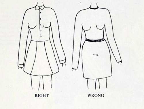 Protruding tummy - right dress to wear