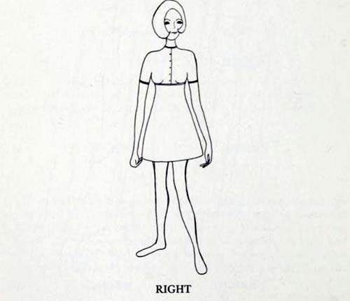 short legs - correct dress to wear