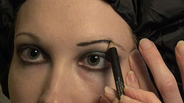 1920s makeup - brows