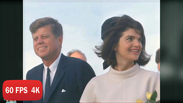 Jackie & John F Kennedy 1963