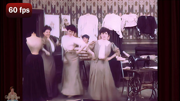Dancing Seamstresses 1907