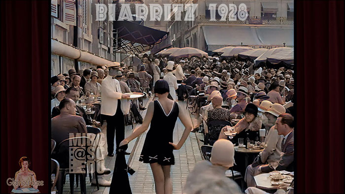 Fashion show Biarritz 1928